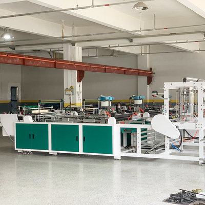 Otomatik Fermuarlı Çanta Yapma Makinesi 12kw Pe Buzlu Film Paketleme