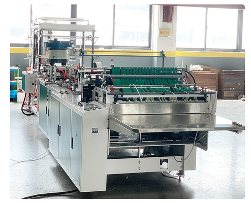 800mm Kağıt Alışveriş Çantası Yapma Makinesi Kaynak Tutkalı Ekspres Çanta Entegre