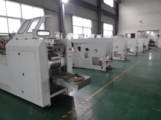 Bakkal Kraft Kağıt Torba Yapma Makinesi 13500 * 2300 * 2000mm 3 Fazlı