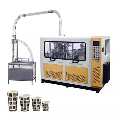 Otomatik 10kw Kağıt Bardak Makinesi 150pcs / Min Yüksek Hızlı