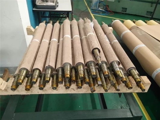 Ofset Yazıcı Seramik Anilox Rulo Fleksografik Gravür 3 Alıcılar