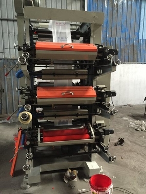 Polietilen Plastik Torba Baskı Makinesi PVC 600mm Küçük Yüksek Hızlı Film Baskı Presi
