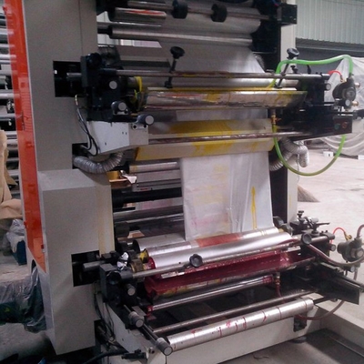 Polietilen Plastik Torba Baskı Makinesi PVC 600mm Küçük Yüksek Hızlı Film Baskı Presi