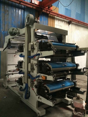 Polietilen Plastik Torba Baskı Makinesi PVC 600mm Küçük Yüksek Hızlı Film Baskı Presi