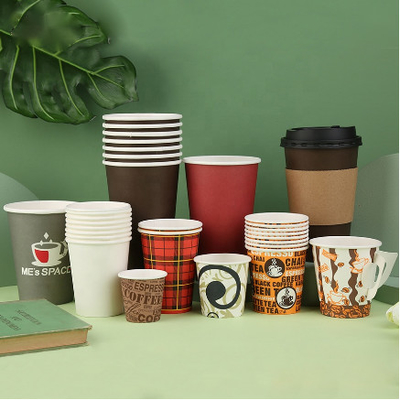 Otomatik Kraft Kağıt Bardak Makinesi 380g / M² 16OZ Yüksek Hızlı