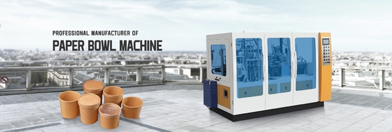 16oz Yüksek Hızlı Kağıt Kase Şekillendirme Makinesi